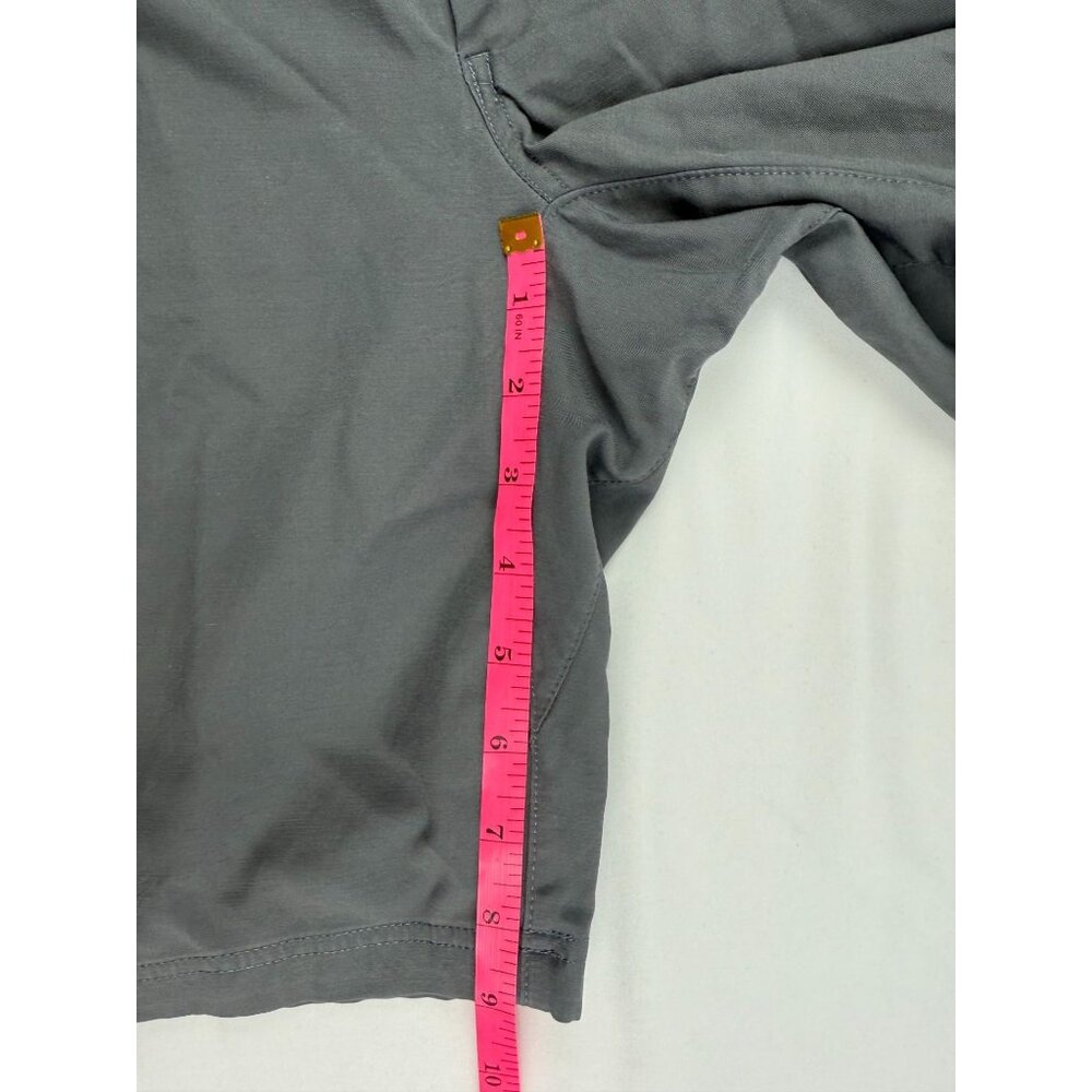 Lululemon Shorts Mens 28 Gray Commission Classic Fit Casual Chino Zip Pockets - Picture 6 of 6